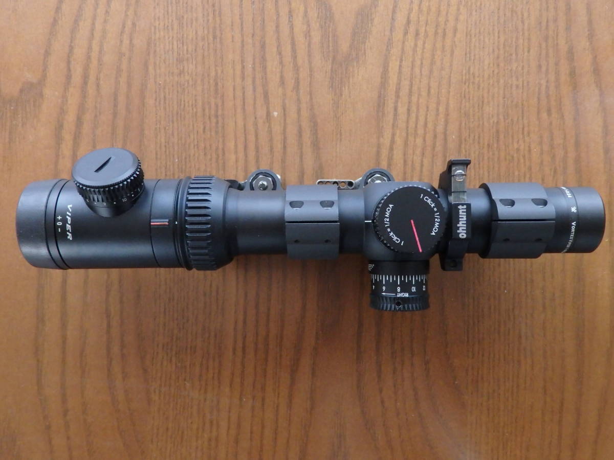 実物 Vortex Viper PST 1-4x24 マウント付き - coastalcareeracademy.com