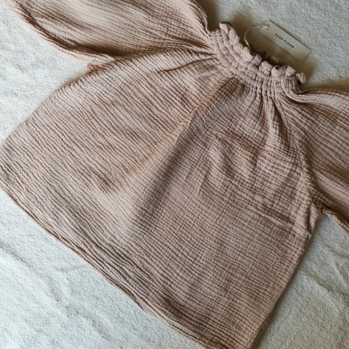 新品 4y soor ploom Imelda Blouse Cloud｜Yahoo!フリマ（旧PayPayフリマ）