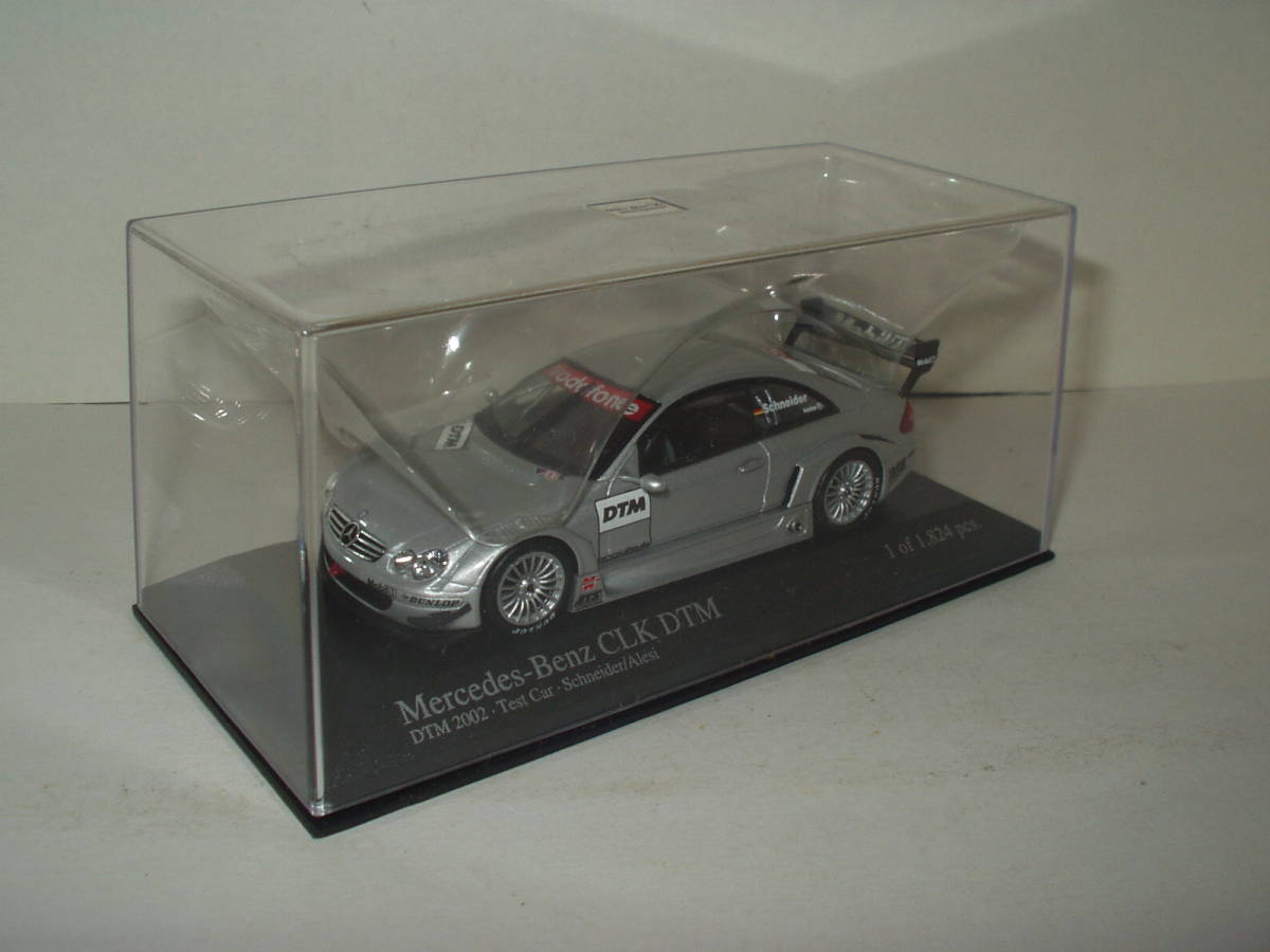 PMA Mercedes CLK Coupe DTM 2002 Test Car / ミニチャンプス 2002DTM メルセデス CLK クーペ テストカー ( 1:43 )_画像2