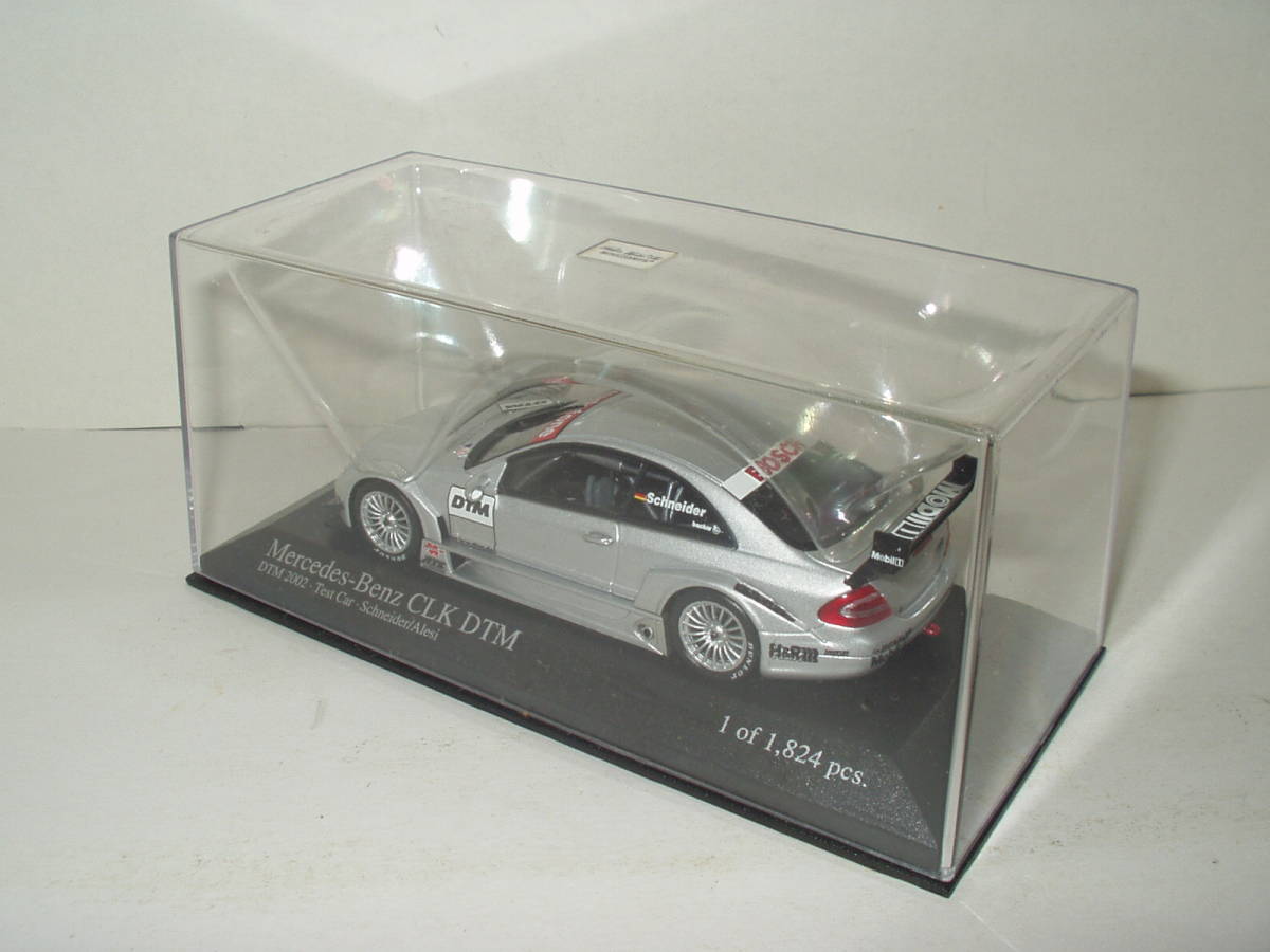 PMA Mercedes CLK Coupe DTM 2002 Test Car / ミニチャンプス 2002DTM メルセデス CLK クーペ テストカー ( 1:43 )_画像5