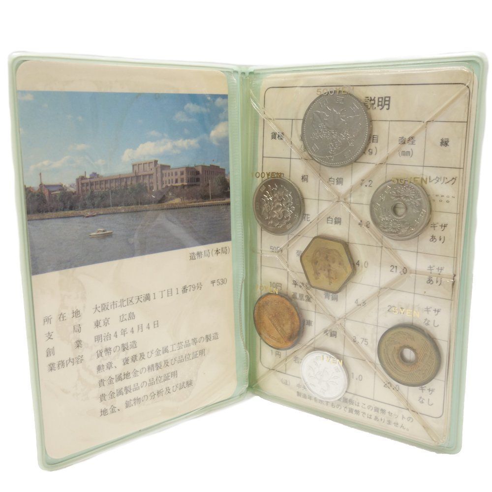 貨幣セット 額面666円 ミントセット MINT BUREAU JAPAN 1983年 コレクション/081151_画像2