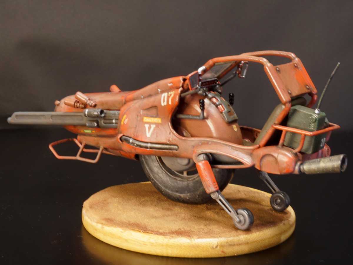 塗装済完成品】ヴイナス戦記 モノバイク ハウンド 1/20 wave 塗装済完成品】ヴイナス戦記 モノバイク ハウンド 1/20 wave