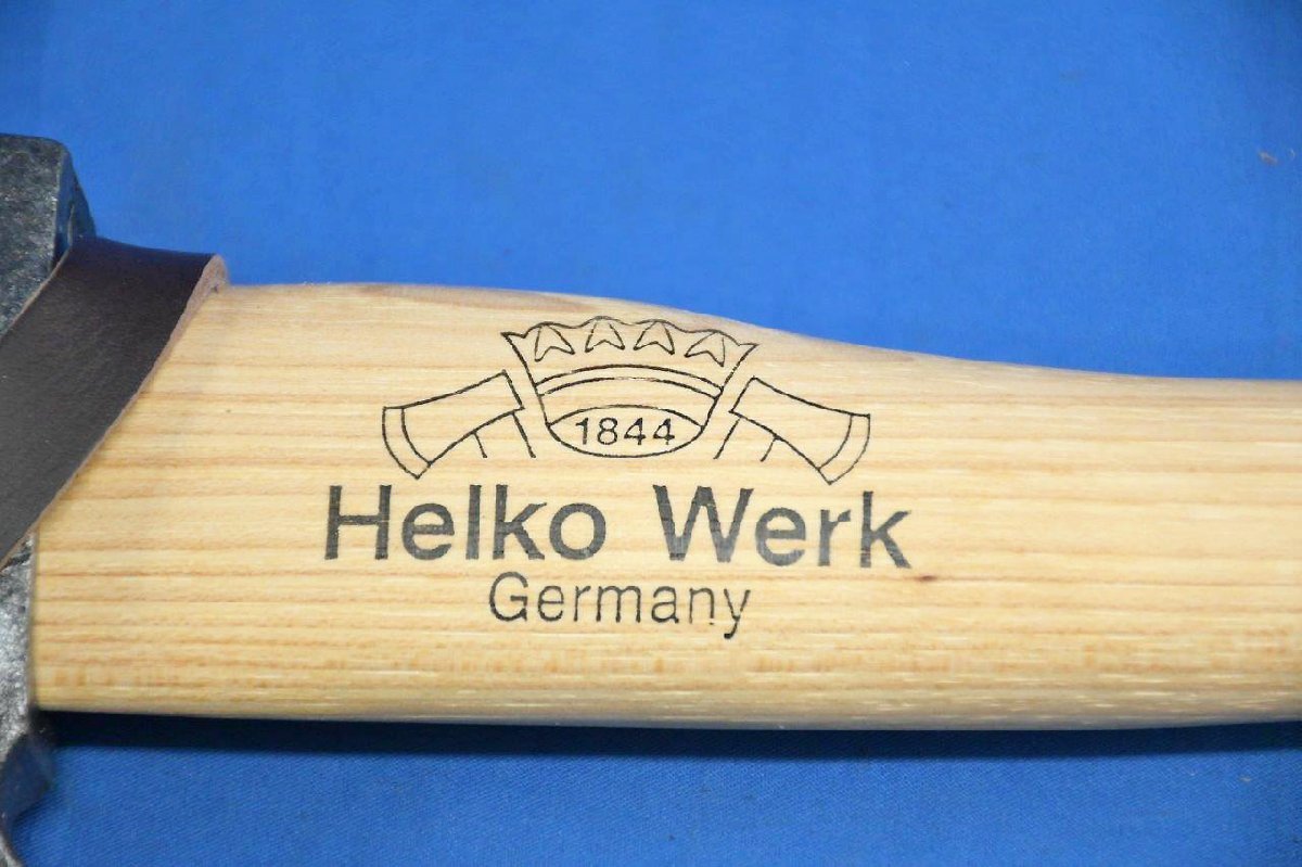 未使用品 HELKO WERK ハンドアックス HR-7 ヘリテイジ 斧 鉈 オノ アウトドア キャンプ 薪割り ヘルコワーク Dutchwest Japan_画像6