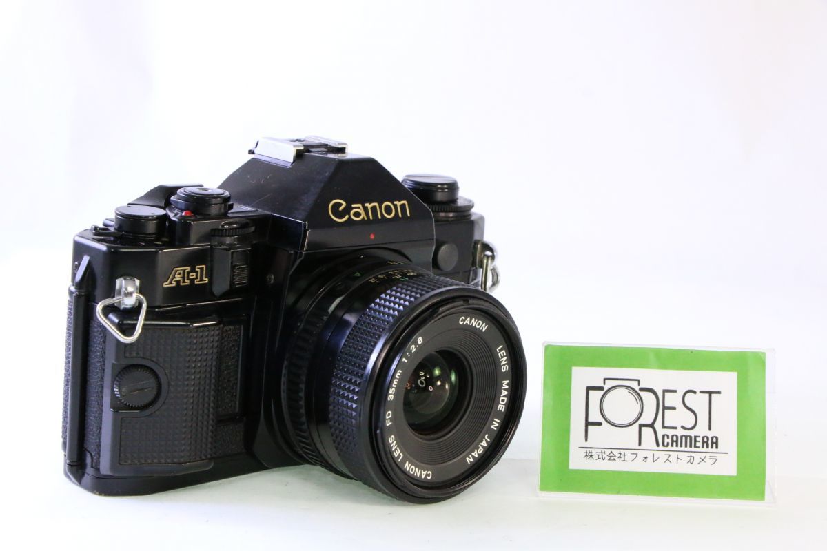 100％品質 実用□Canon A-1 F2.8□シャッター全速・露出計完動・若干