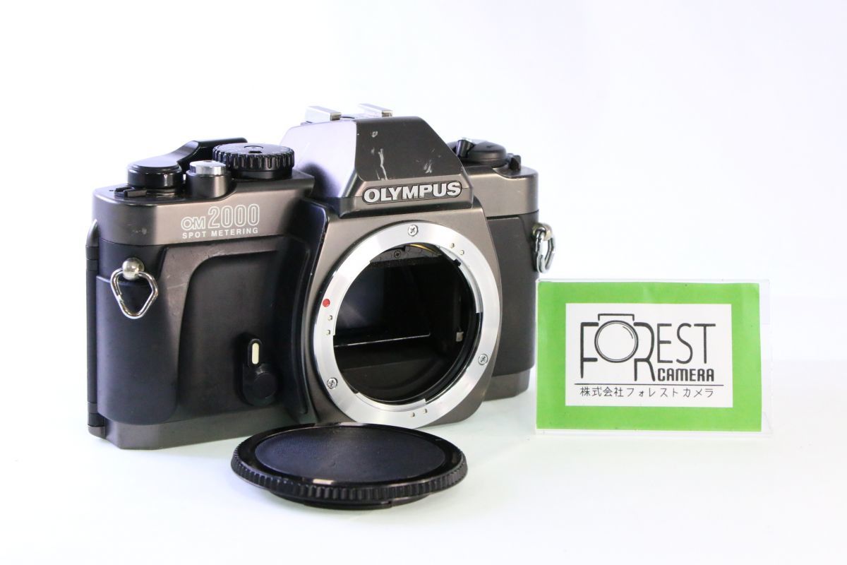 実用■オリンパス OLYMPUS OM2000 SPOT METERING■シャッター全速・露出計完動■ミラーズレなし■4313