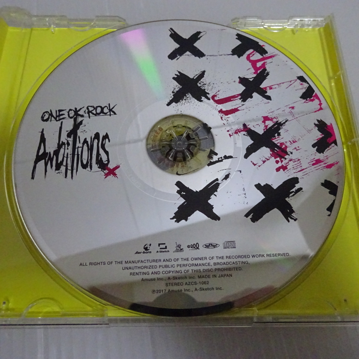 試聴程度ほぼ未使用 ONE OK ROCK Ambitions CD_画像3