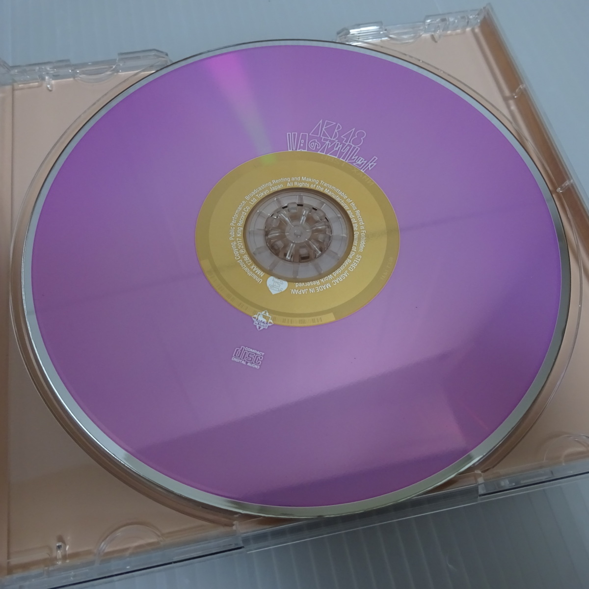 ほぼ未使用 AKB48 11月のアンクレット CD _画像3
