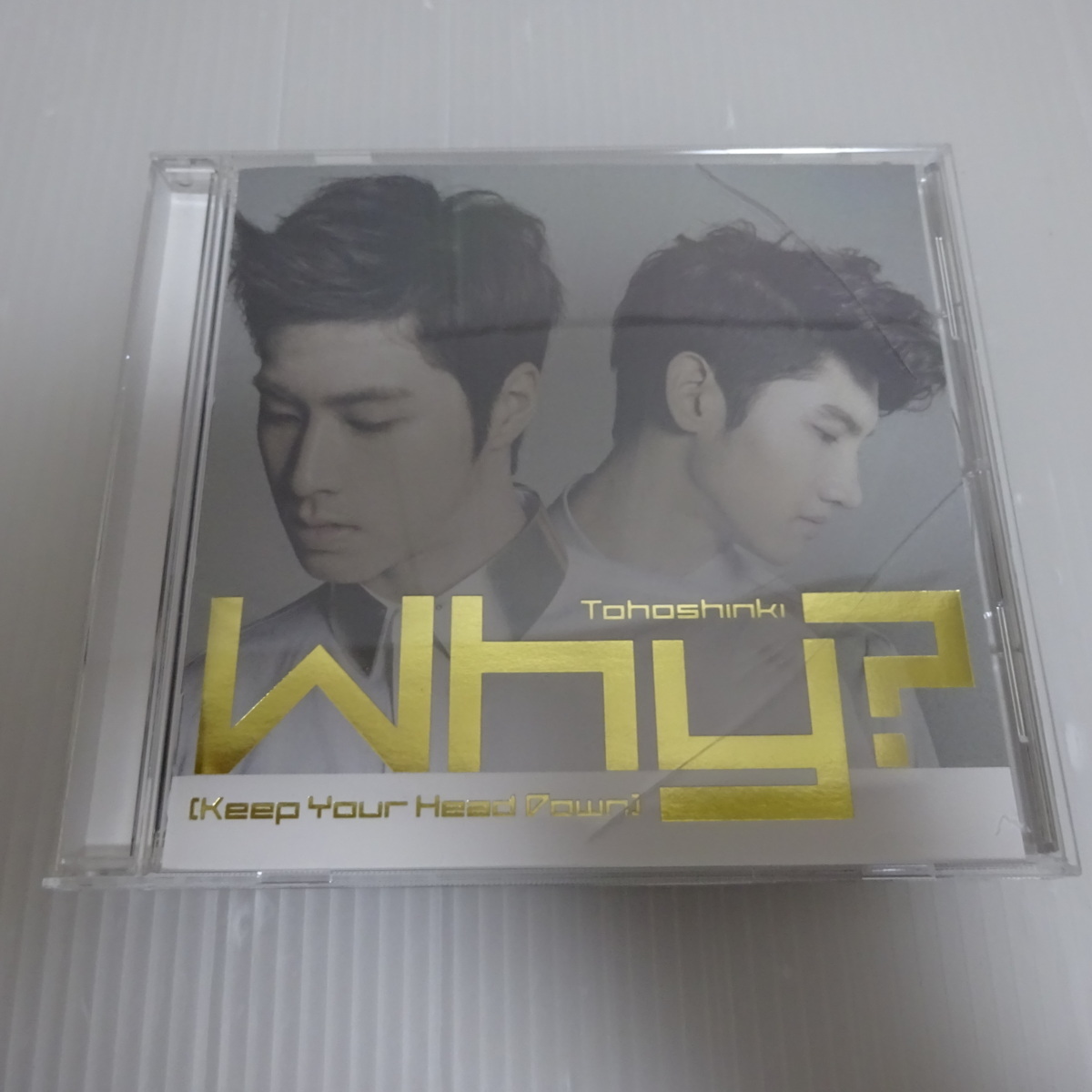 東方神起 Why? (Keep Your Head Down) CD _画像1