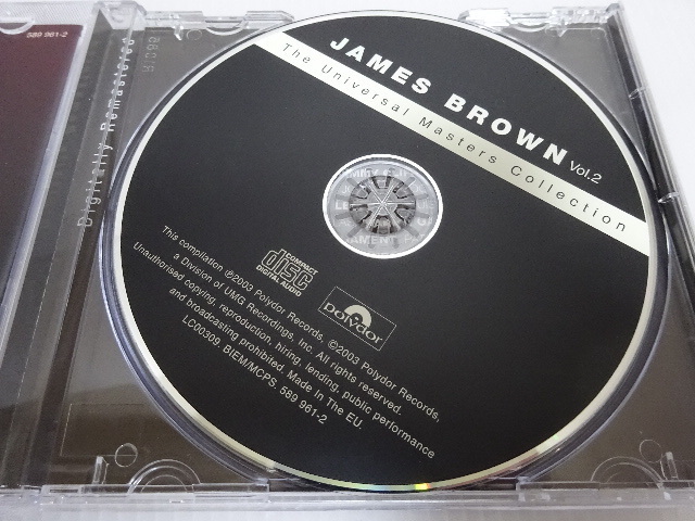 美品 JAMES BROWN Vol.2 The Universal Masters Collection CD_画像3