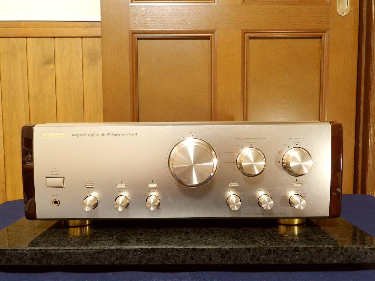 Yahoo!オークション - SANSUI AU-07 Ａnniversary Mode...