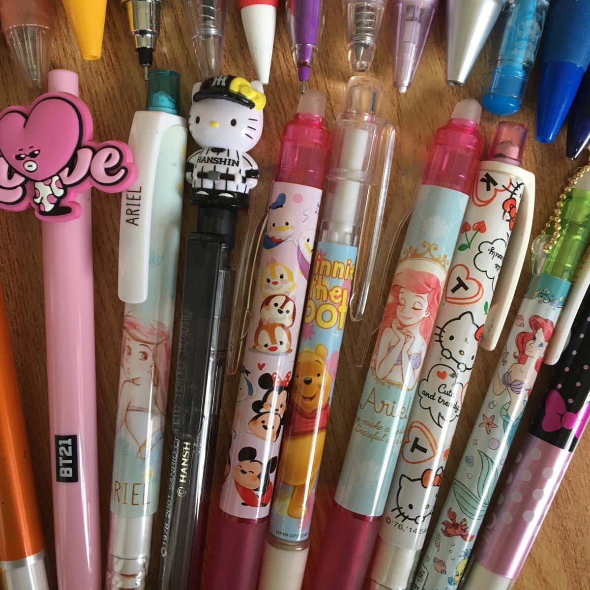 ディズニー サンリオ ボールペン シャープペンシル 可愛い 筆記具