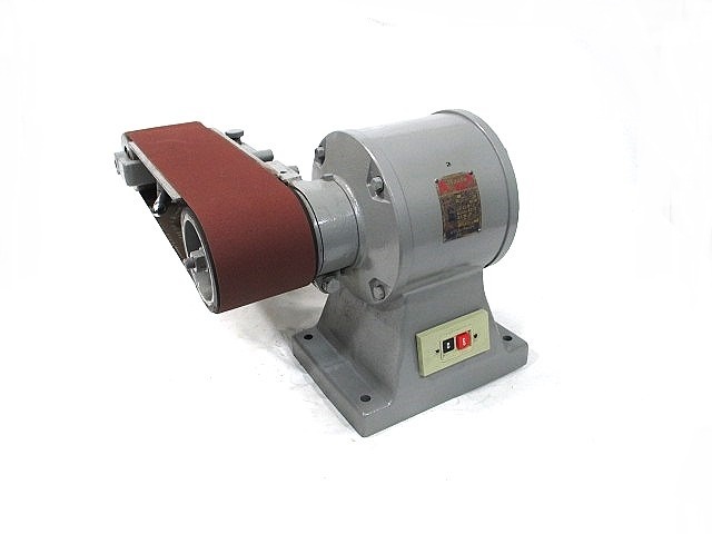 おまけ付】 MIZUHO ベルトグラインダー ベルター 三相200V 研磨機 (671