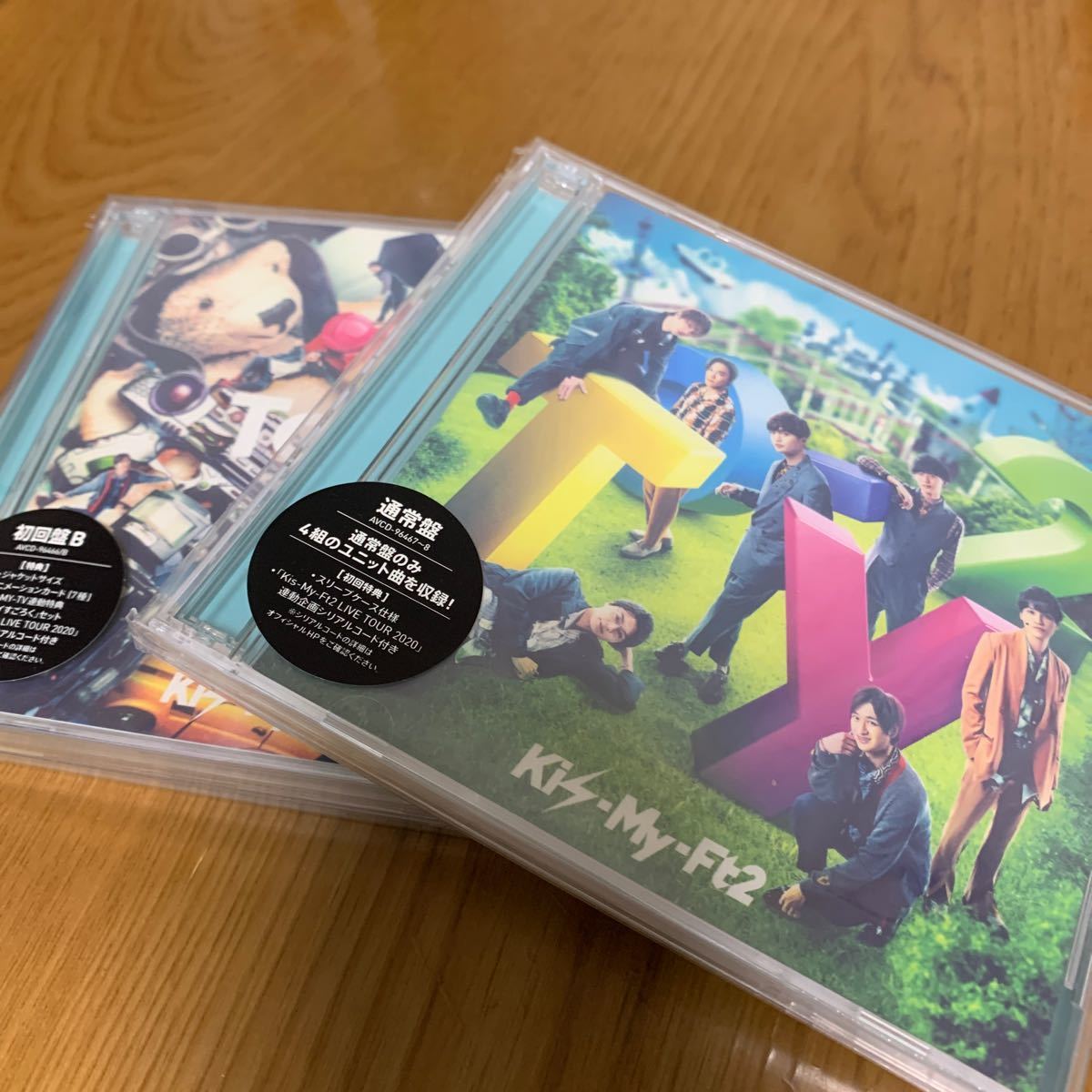 初回盤B 通常盤スリーブ仕様 Kis-My-Ft2 CD+DVD/To-y2 20/3/25発売 