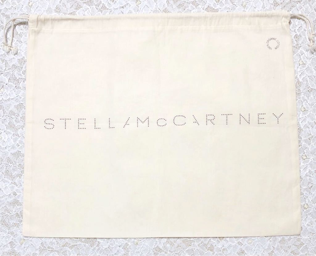 ステラ・マッカートニー「 Stella McCartney 」 バッグ保存袋（1210）内袋 布袋 付属品 巾着袋 47×39cm ベージュ_画像1