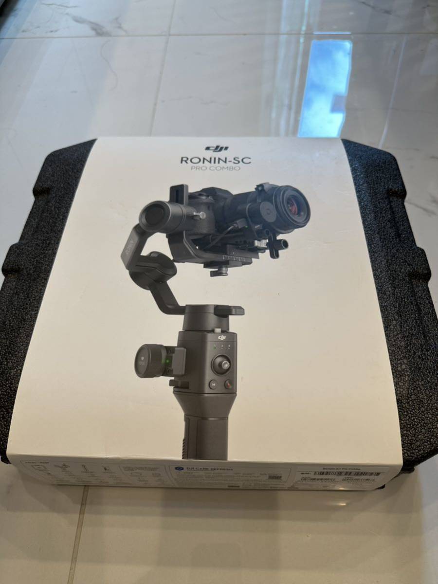 1回使用の超美品】DJI RONIN-SC PRO COMBO ジンバル スタビライザー
