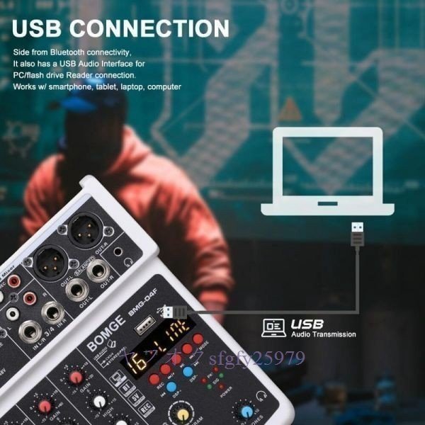 P331* new goods 4 channel audio mixer sound mixing console your Home Studio recording mixer 