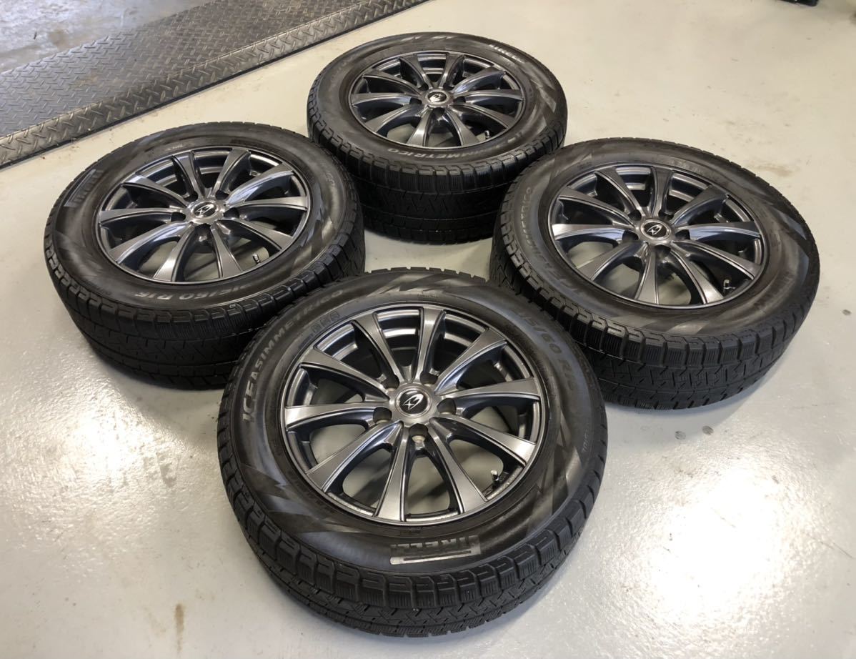 在庫爆買い】 送料無料 スタッドレスタイヤホイールセット 215/60R16