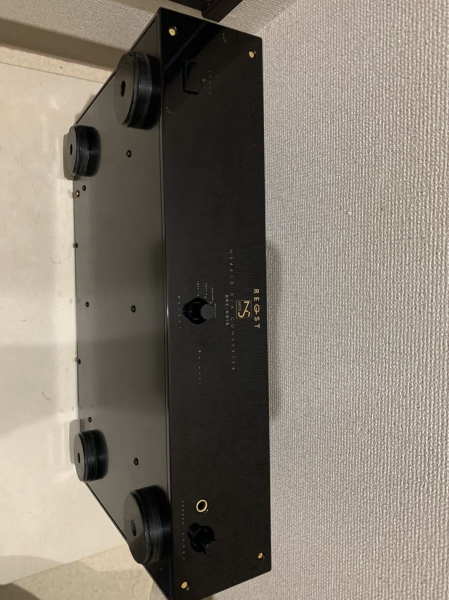 美品」珍しい(レクスト)REQST DAC-NS1S DAコンバーター 美品」珍しい(レクスト)REQST DAC-NS1S DAコンバーター