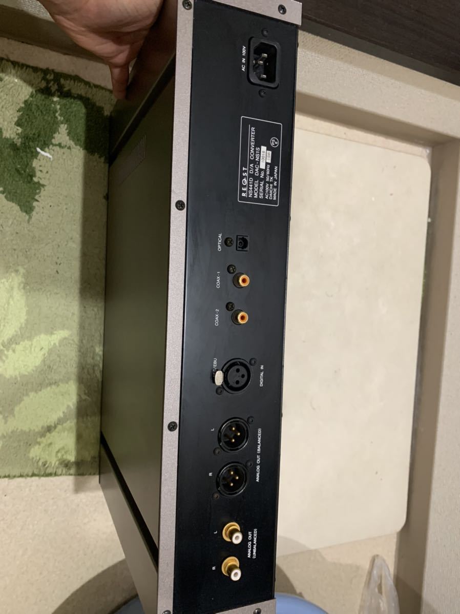 美品」珍しい(レクスト)REQST DAC-NS1S DAコンバーター 美品」珍しい(レクスト)REQST DAC-NS1S DAコンバーター