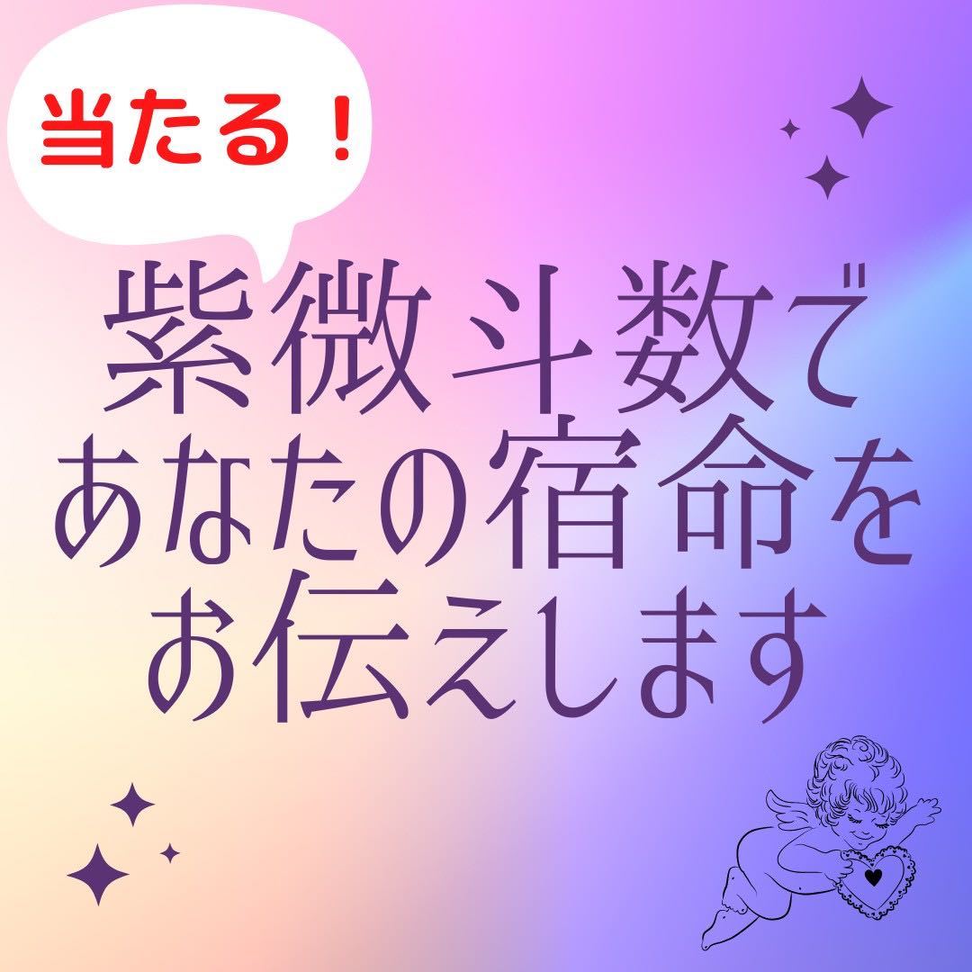 税込?送料無料 紫微斗数 鑑定 結婚 恋愛 仕事 人間関係 金運 不倫