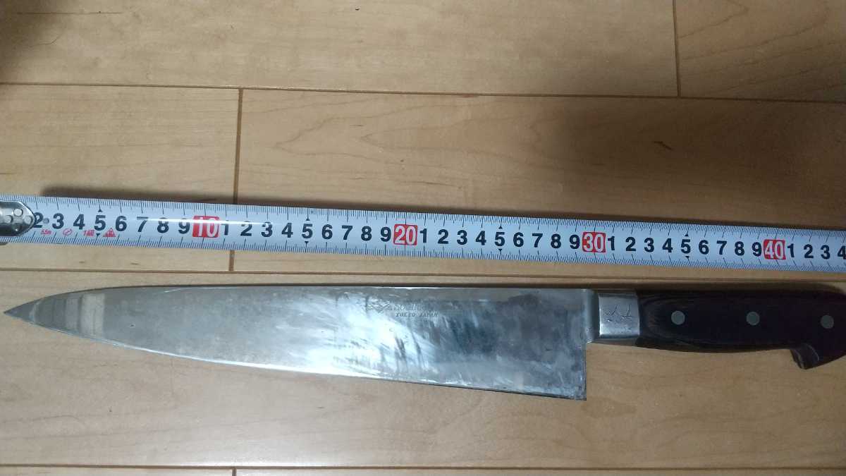 新規購入 杉本 全鋼 牛刀 ブルニエナイフ 両刃 30cm 2130 tdh