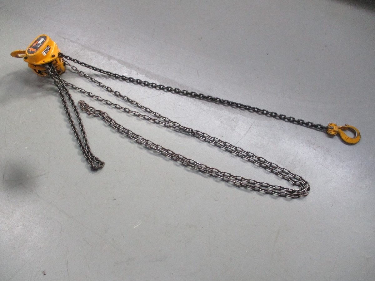 221003[5]島根発＊KITO/キトー＊1ton/1tチェーンブロック/M3