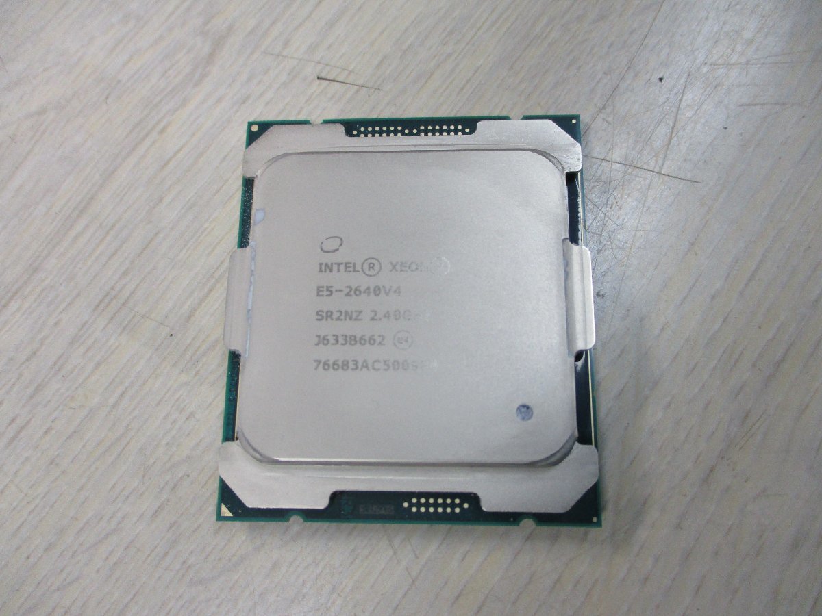 220928[6]＊インテル/INTEL＊XEON/E5-2640V4/SR2NZ 2.40GHZ/CPU_画像1