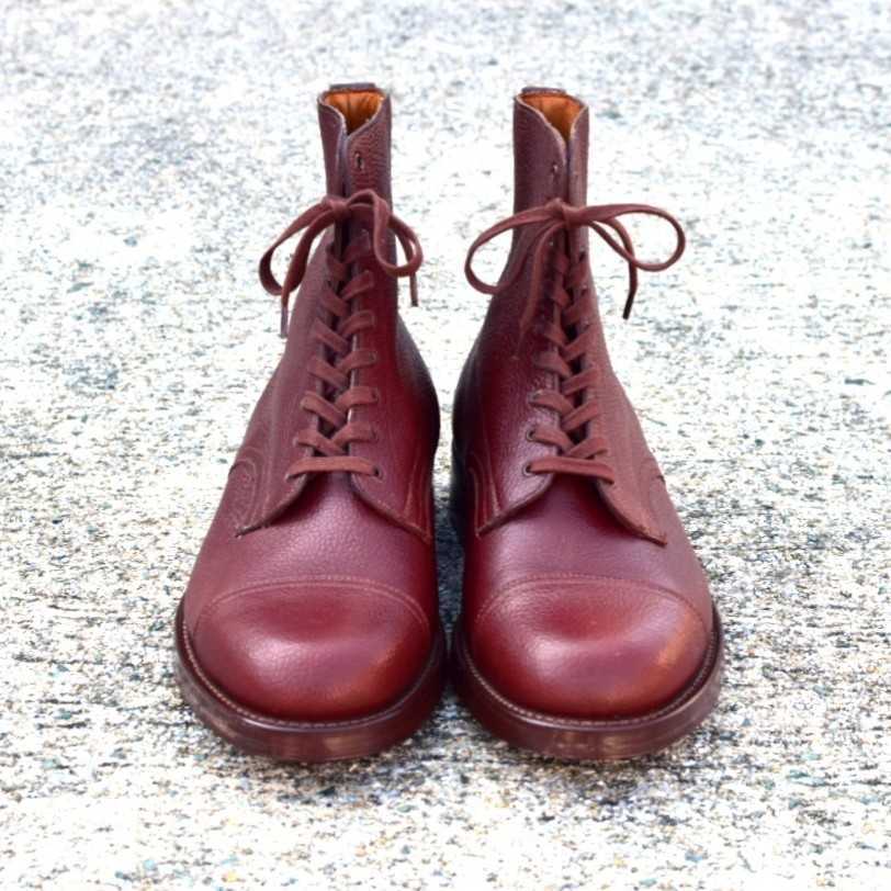 【公式】 英国製 Ducker&Sons vintage boots ヴィンテージ ブーツ グレインレザー ミリタリーブーツ1960s〜1980s(CLINCH グラハムブーツ クリンチ 26.0cm