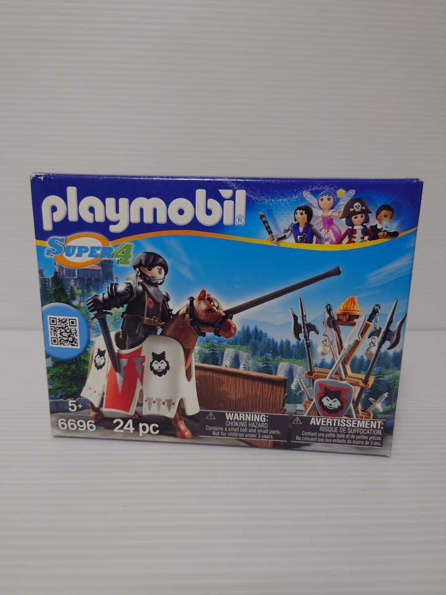 playmobil プレイモービル 黒騎士 Black Baron 新品未開封の画像1