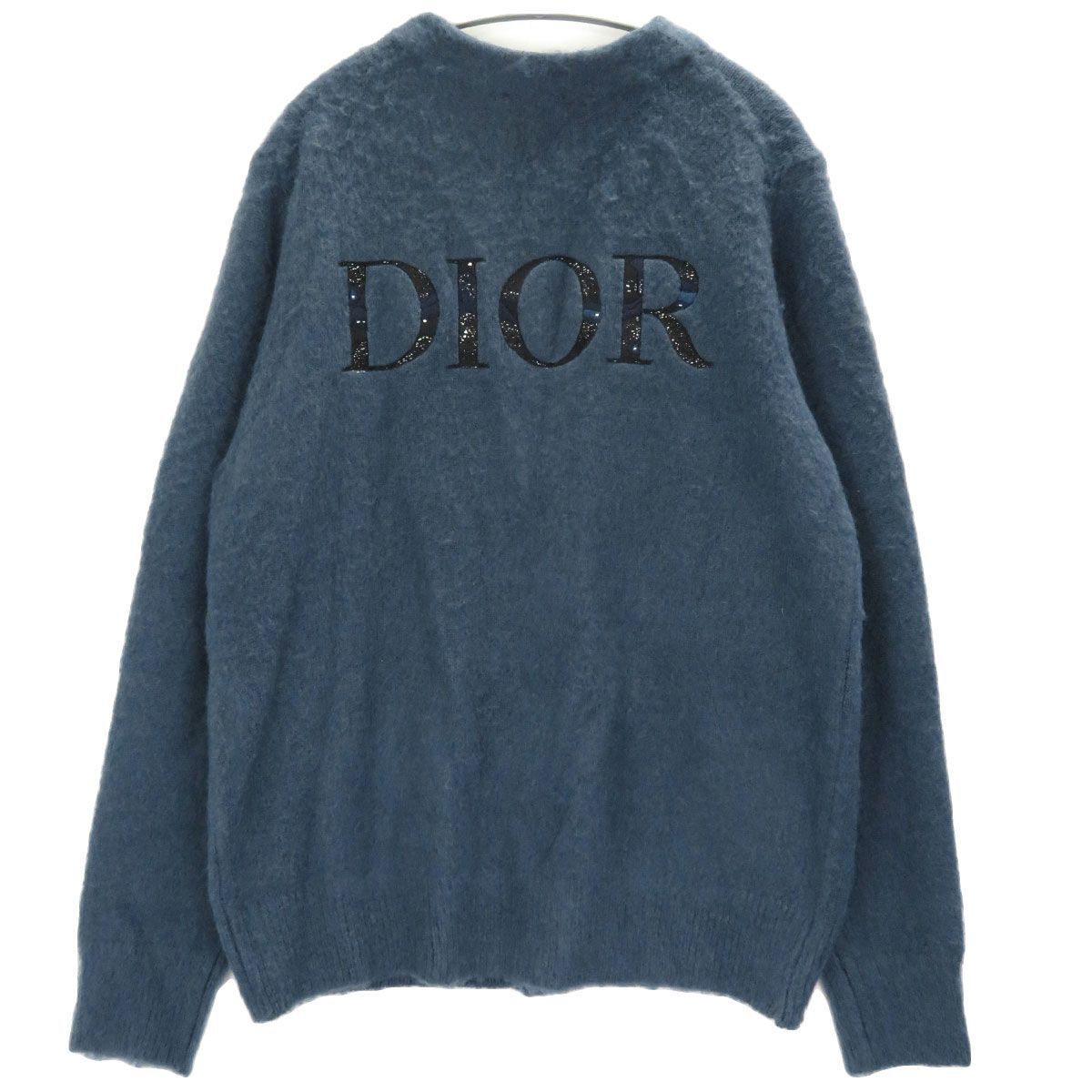 dior 21aw ピータードイグ　コラボ　ニット　ウール　モックネック