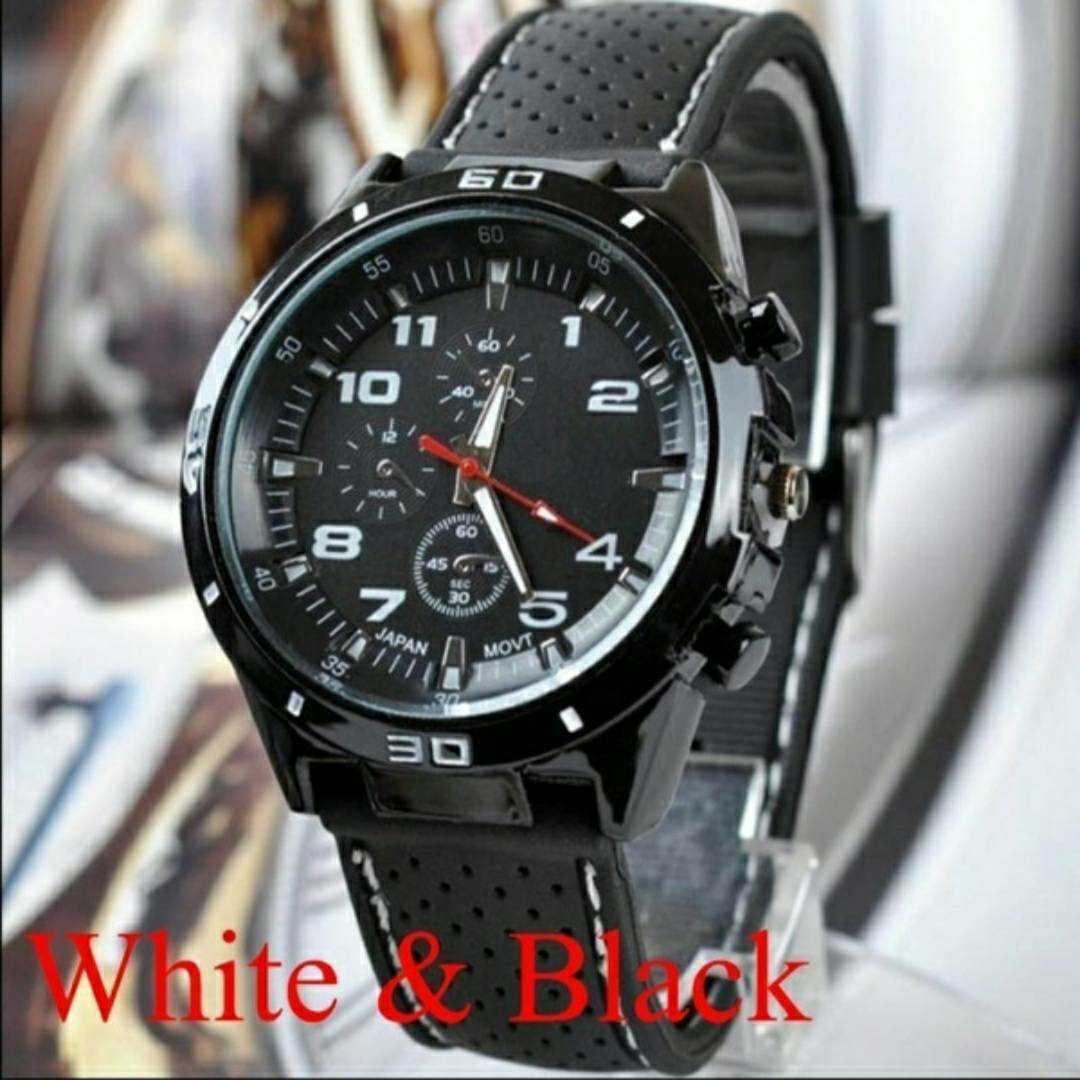 新品　腕時計　スポーツ　ビジネス　黒 　白　1_画像7