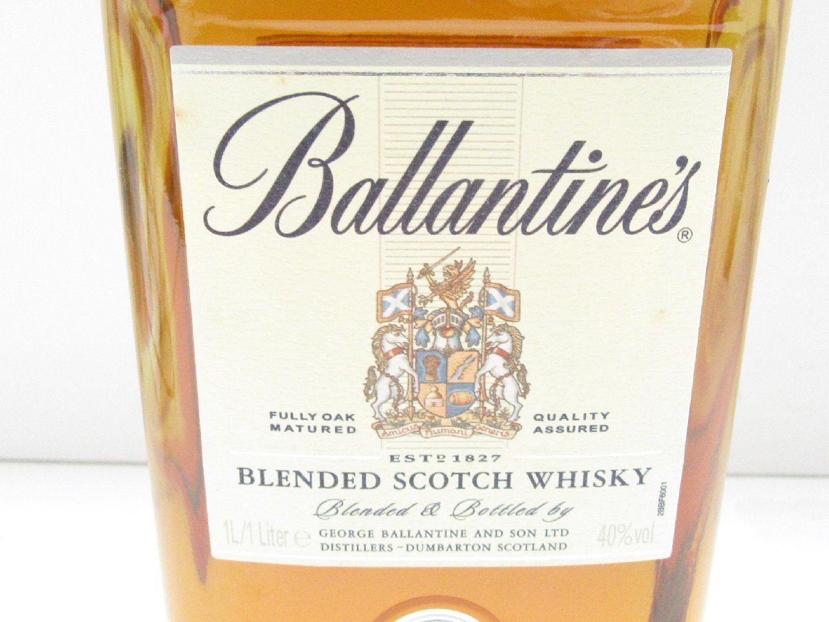 Ballantine's バランタイン スコッチ ウイスキー 12年 40% 1L 未開栓_画像3