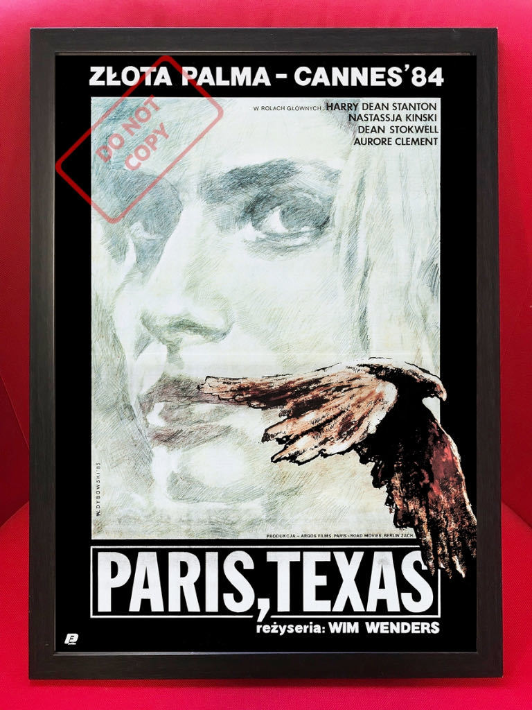 ポーランド版ポスター『パリ、テキサス』 (Paris,Texas)★ヴィム・ヴェンダース/ライ・クーダー/ルート66の画像7