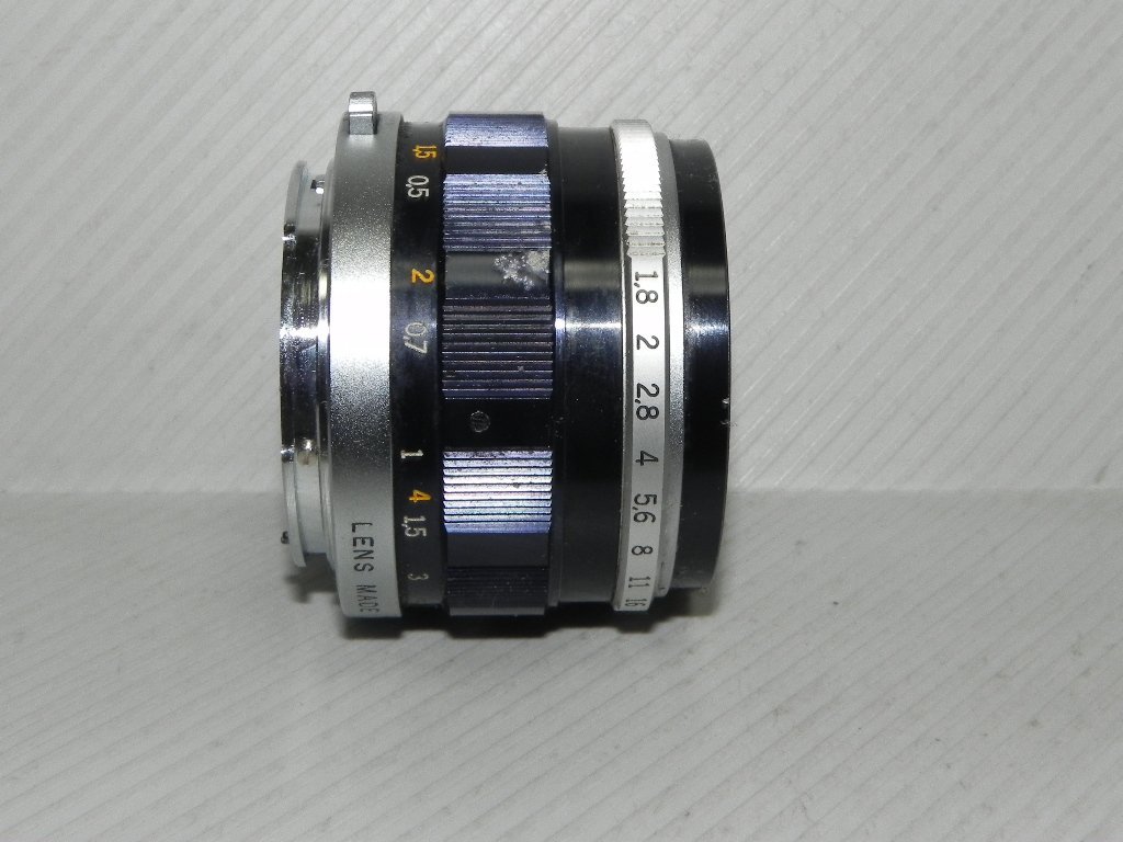 Olympus F.Zuiko Auto-s 38mm/f 1.8 レンズ(ジャンク品)