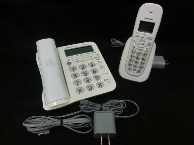  secondhand goods with translation SHARP sharp digital cordless telephone machine JD-G56CL