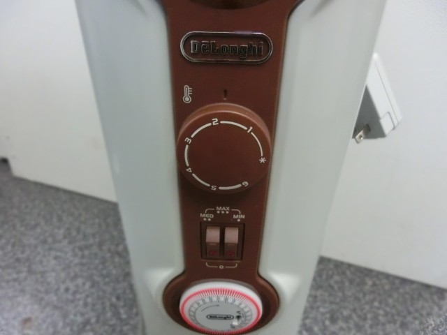  secondhand goods operation verification settled DeLonghite long gi oil heater JR0812-BR 8~10 tatami heating stove 