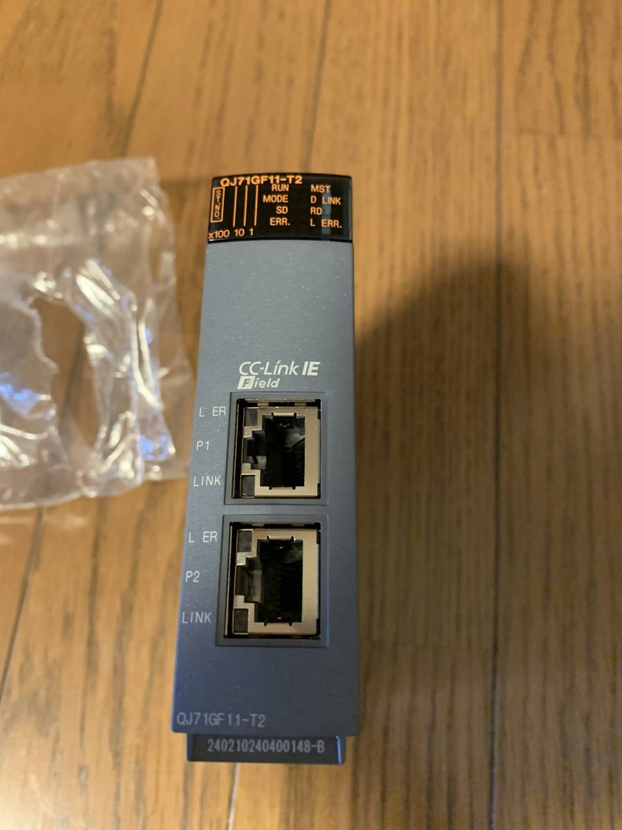 極浅使用格安】三菱電機 QJ71GF11-T2 cc-linkIEフィールドネットワーク