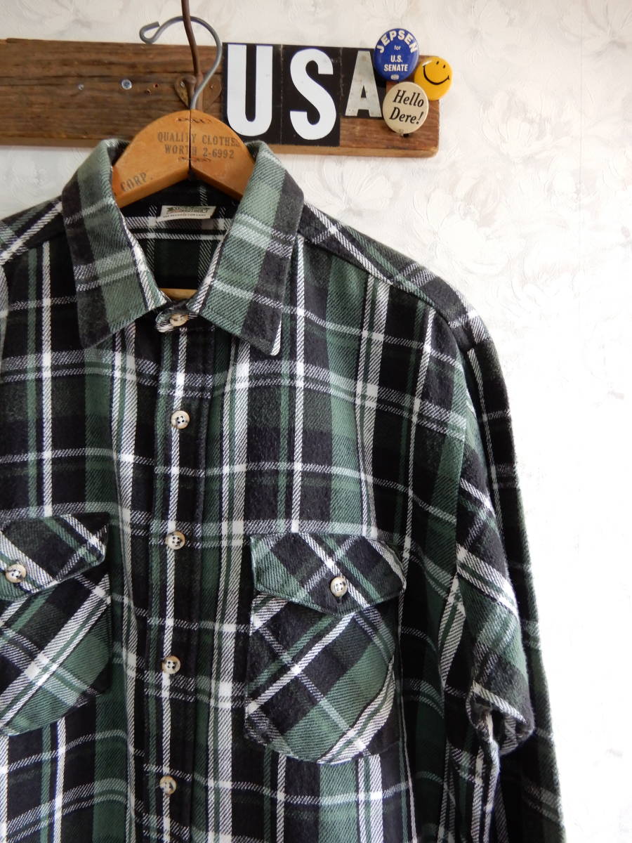 信頼】 黒×白×緑!美品!90sファイブブラザービンテージヘビー