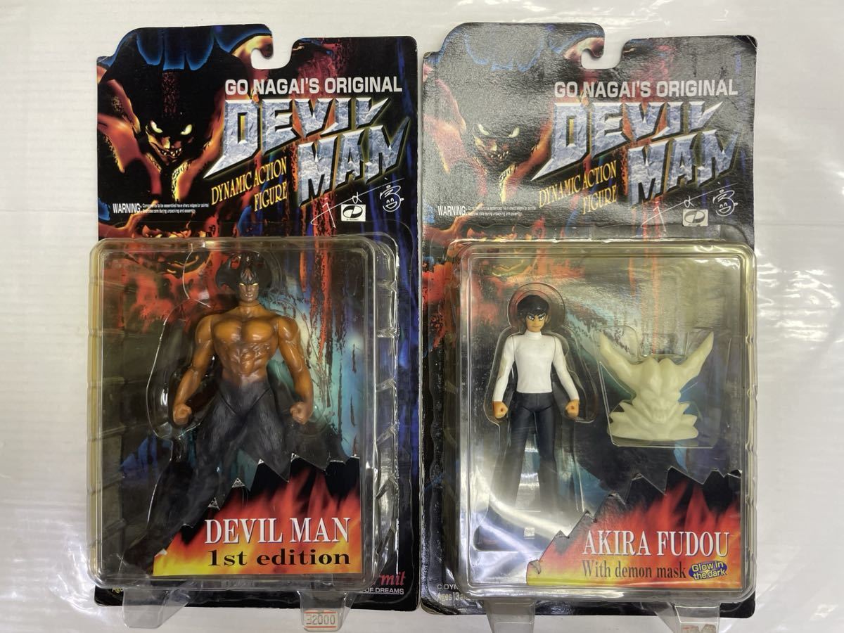 ma-mito| неподвижный Akira ( белый рубашка )& Demon маска ( свечение модель )& Devilman 1st edition динамик Pro фигурка 
