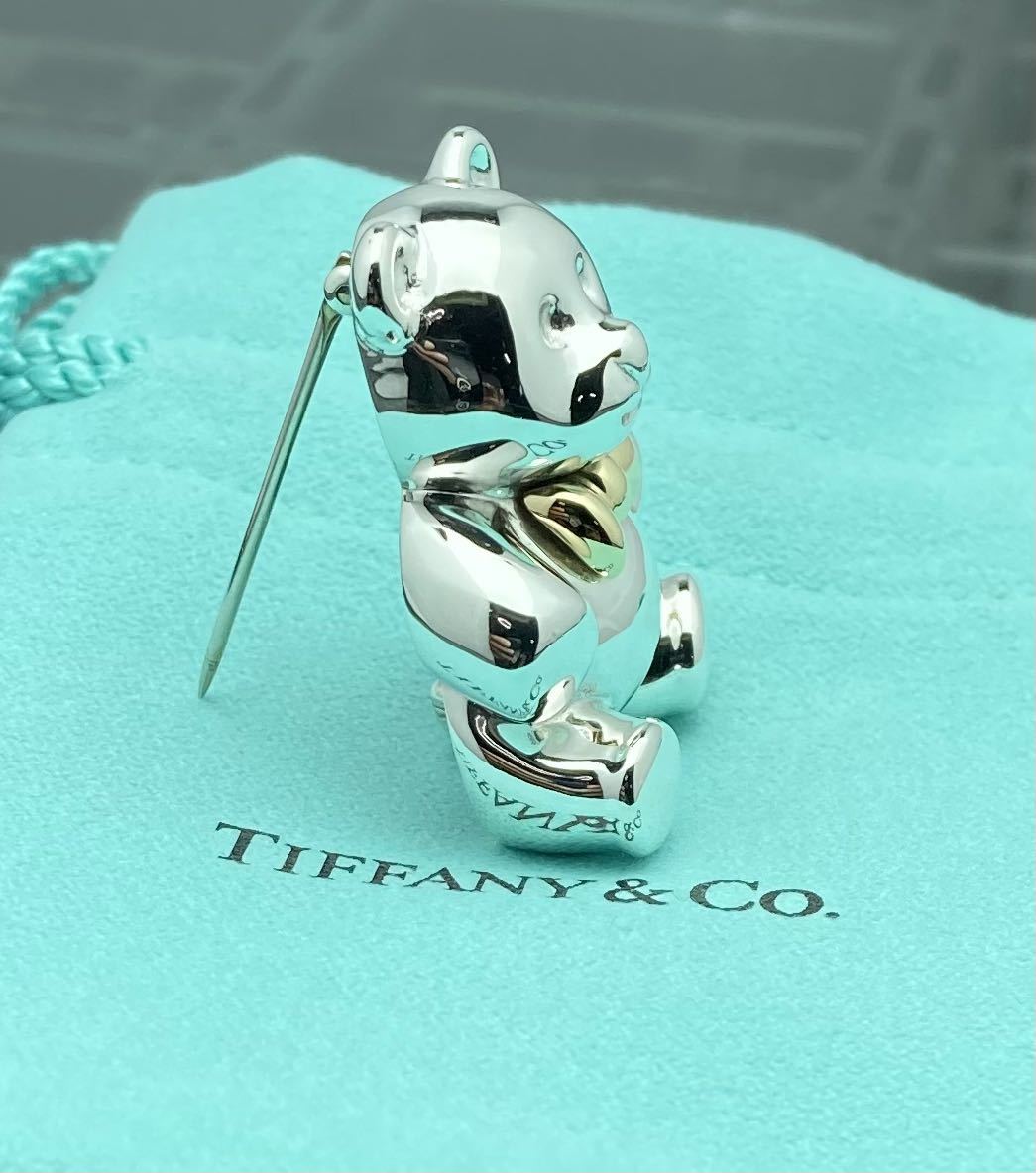 Tiffany & Co. ティファニー くまさん ブローチ SV925/750