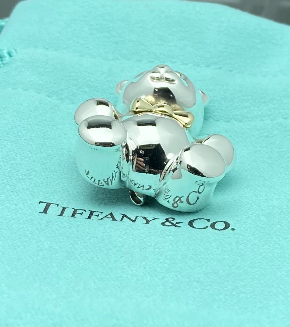Tiffany & Co. ティファニー くまさん ブローチ SV925/750