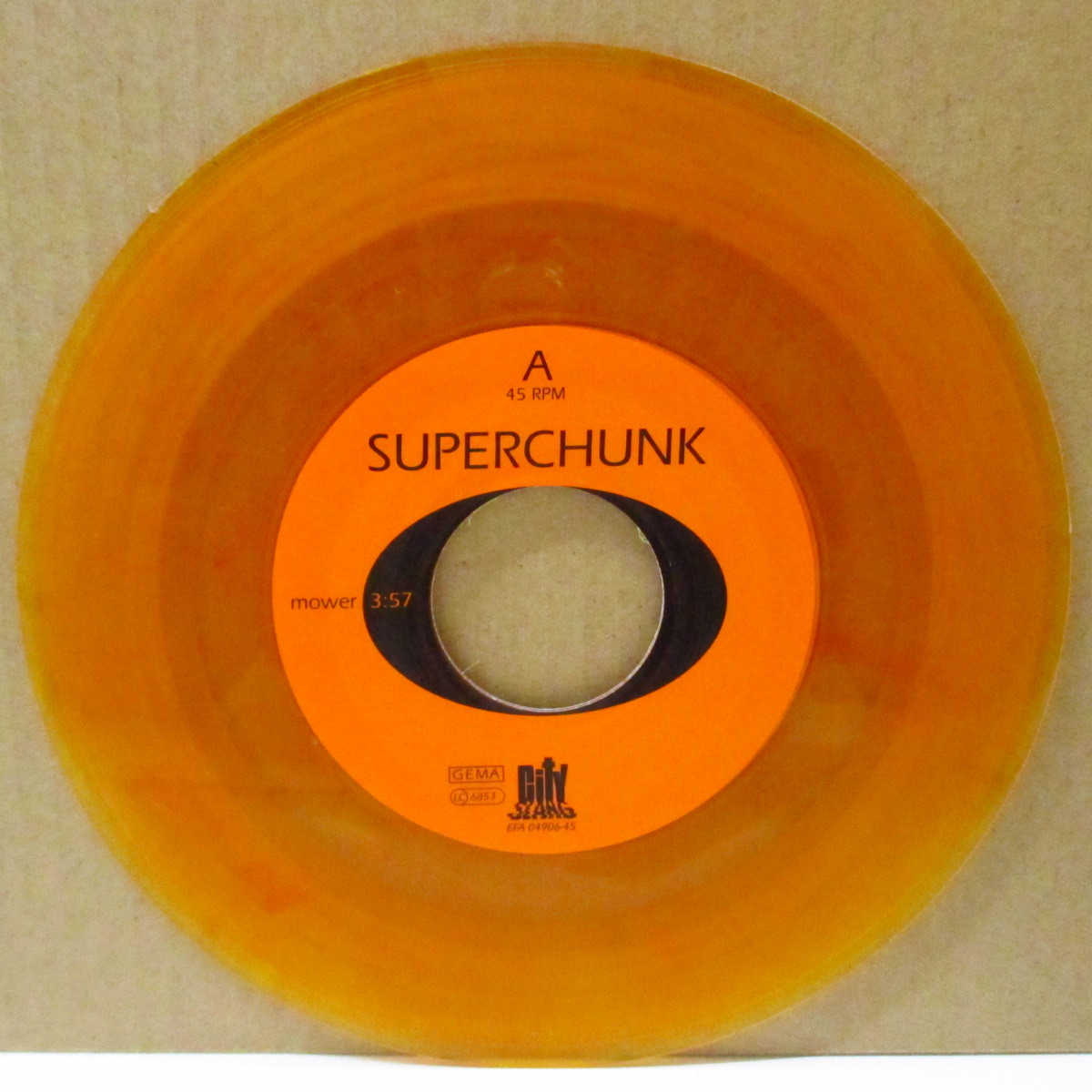 SUPERCHUNK-Mower (German Limited Clear Orange Vinyl 7/Stick_画像3