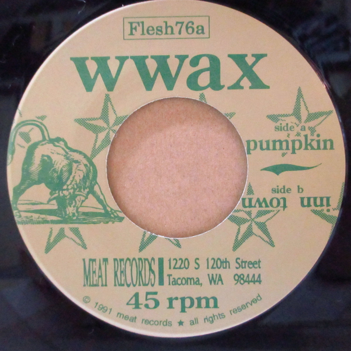 WWAX-Pumkin (US Reissue 7/Green PS)_画像3