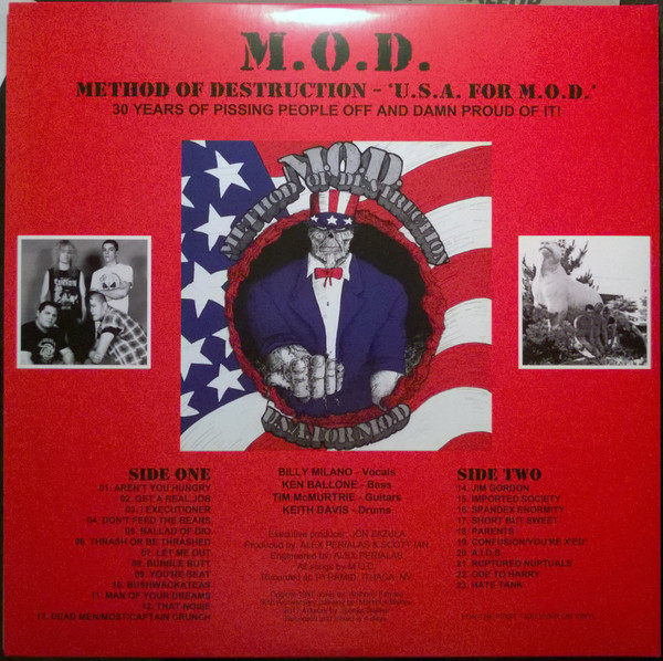 M.O.D.-U.S.A. For M.O.D. - 30th Anniversary Edition (US Ltd_画像2
