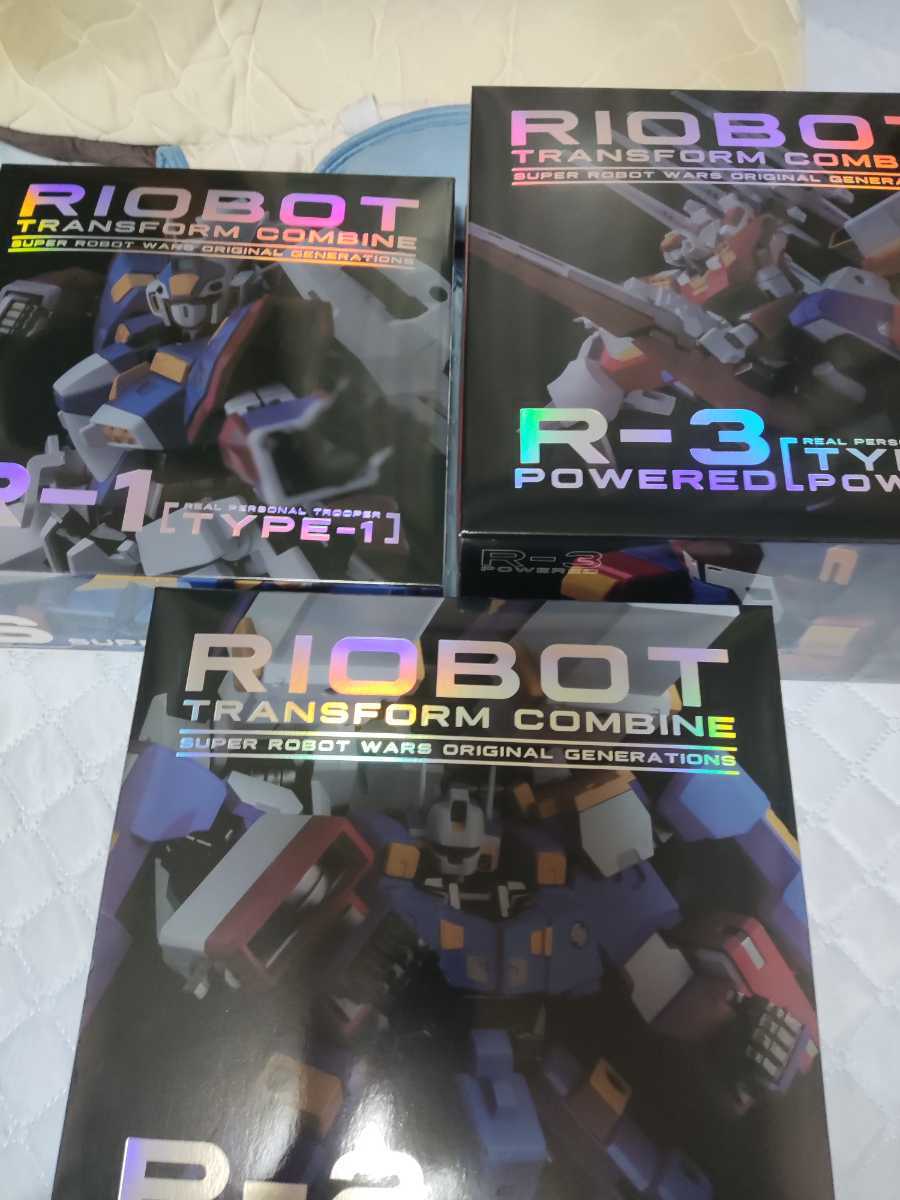千値練 RIOBOT R-1 R-2 R-3 変形合体 SRX セット スーパーロボット大戦