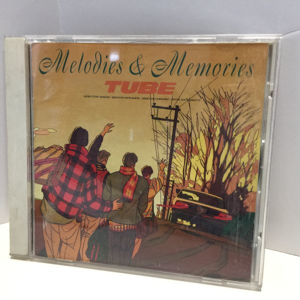 【中古 送料込】CDアルバム Melodies & Memories TUBE ソニーミュージック 1994年発売◆B0568_画像2