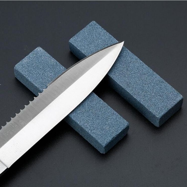 折り畳みナイフ用ミニ砥石 携帯砥石 トイシ アウトドア 汎用 砥石2個セット サイズ約74X20X11mm の画像2