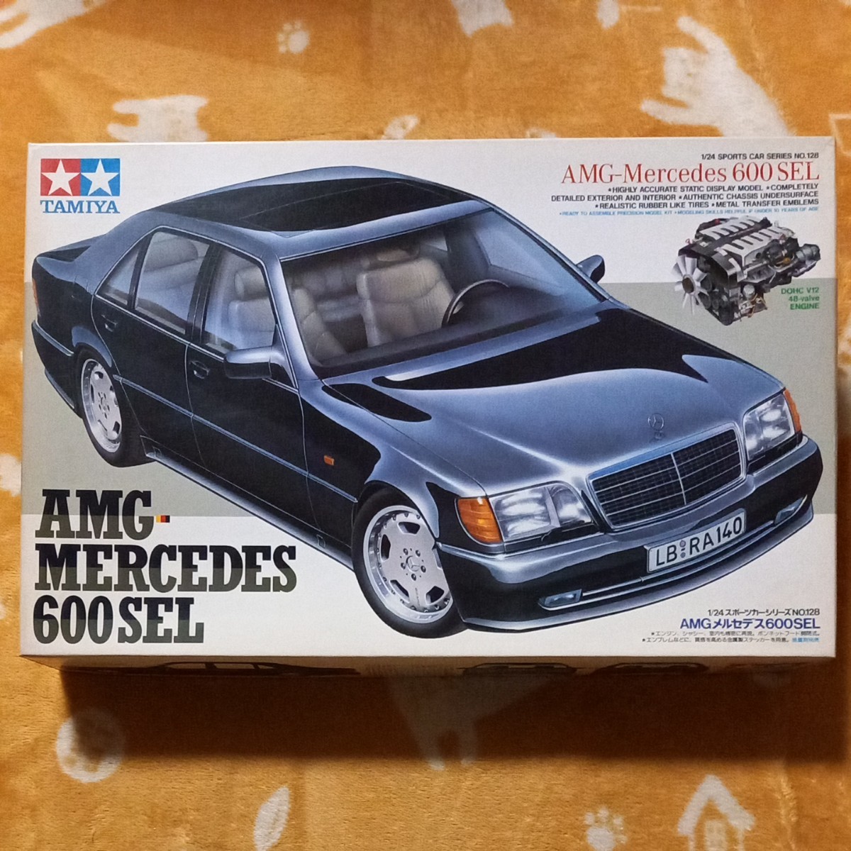 タミヤ 1/24 AMGメルセデス600SEL ベンツ 未組立 プラモデル タミヤ 1/24 AMGメルセデス600SEL ベンツ 未組立 プラモデル