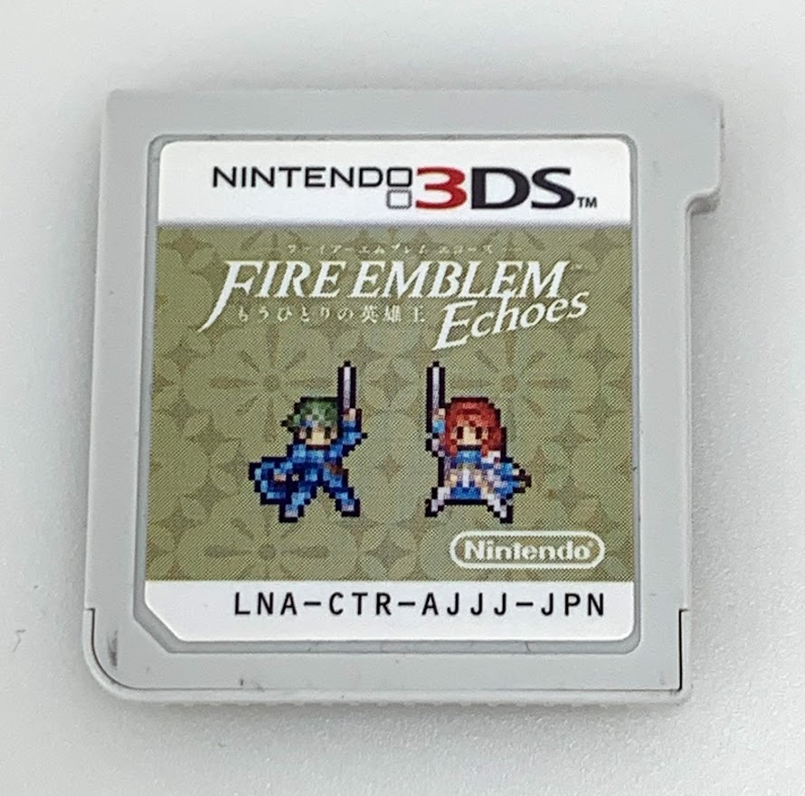 【動作確認・初期化済】任天堂 NINTENDO 3DS CTR001＆ FIRE EMBLEM ソフト ACアダプター 箱なし_画像5