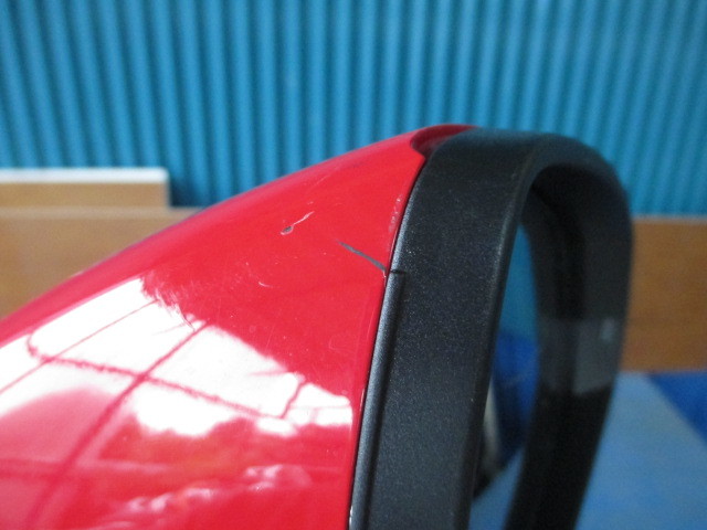 AW669 Audi A3 8V door mirror right red 